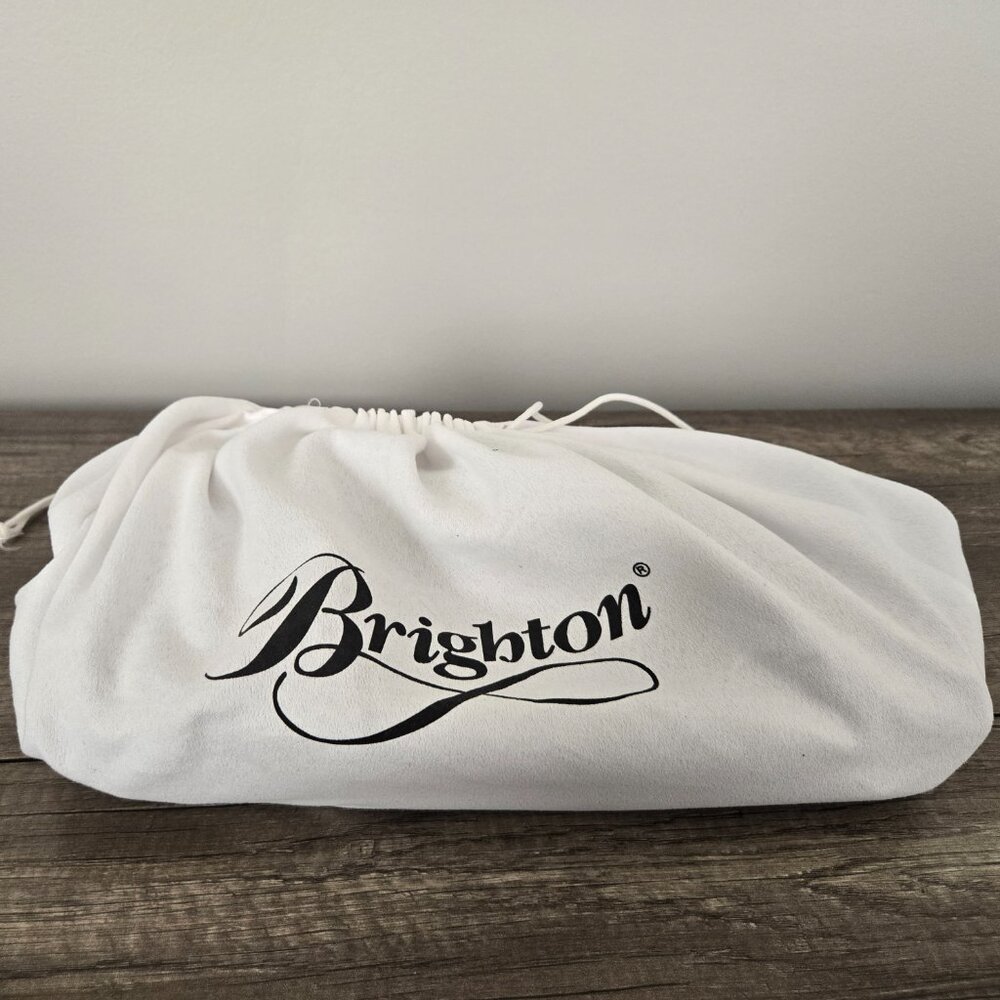 ✨ Brighton Black Leather Shoulder Bag ✨ - Picture 3 of 14